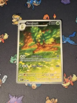 Pokemon Cards Sawsbuck 092/086 Illustration Rare White Flare - (NM) - Image 1