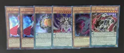 Yugioh D/D/D x12 Card Set GFP2 Ultra Rare Divine Zero Copernicus Necro Slime - Image 1