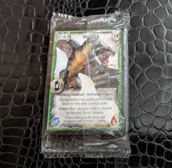 WARLORD Saga of the Storm WYVERN sealed promo 25 card pack CCG 2004 - Image 1