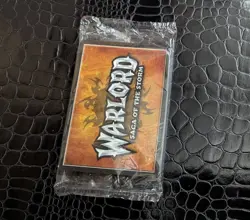 WARLORD Saga of the Storm WYVERN sealed promo 25 card pack CCG 2004 - Image 3