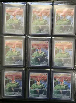 Qty 9 Victini 208 SVP: Scarlet & Violet Promo Card Holo NM/Mint - Image 1