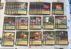 Disney Lorcana Job Lot Of 38 Super Rare Cards From Various Sets All Pack Fresh - Image 1