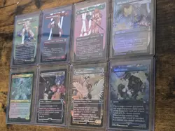 Lot Of 8 FOIL Uncommon Final Fantasy MTG Cards NM/M - Image 1