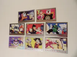 Dragon Ball Z lot of 8 cards vintage 1989' - Image 1