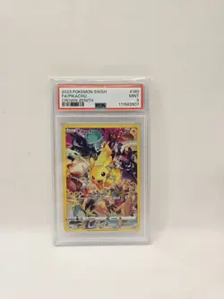 Pokemon Card Pikachu 160/159 Set Zenith Regale PSA 9 Mint Inglese - Image 1