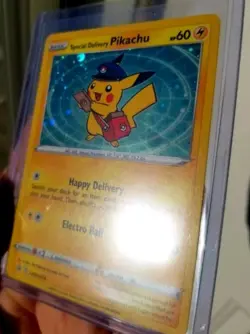 Special Delivery Pikachu SWSH074 SWSH: Sword & Shield Promo Cards Holo - Image 2