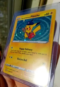 Special Delivery Pikachu SWSH074 SWSH: Sword & Shield Promo Cards Holo - Image 5