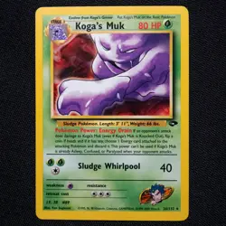 Koga's Muk 26/132 Gym Challenge Regular Pokemon Card - Image 1