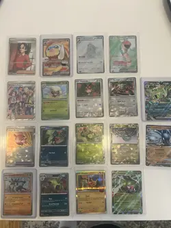 Lot Of Rare Pokemon Cards, Pokeballs, Promos, Trainers And Full Art. 18 Cards - Image 1