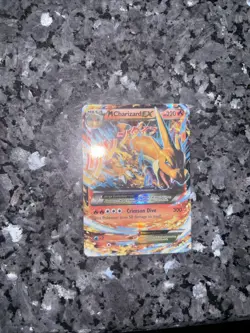 Mega Charizard EX ULTRA RARE 13/106 XY Flashfire Pokemon card TCG LP + HOLO 2014 - Image 1