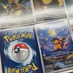 Pokemon TCG Van Gogh Set of EIGHTEEN (18) FAN ART CARDS FULL LOT! Pikachu, Mew - Image 3