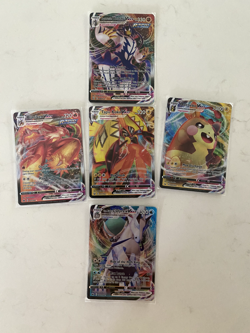Pokemon TCG ( VMAX ) 5 CARD LOT, Urshifu, Blaziken, Tapu Koko, Morpeko, Calyrex - Image 1