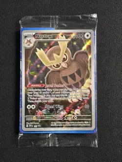 Pokemon TCG *SEALED* Noctowl 141 Sv: Scarlet & Violet Promo Cards Holo 2024 - Image 1