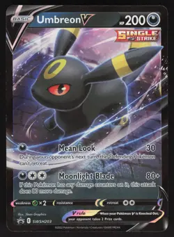 Umbreon V NM SWSH203 SWSH: Sword & Shield Promo Cards Pokemon Card - Image 1