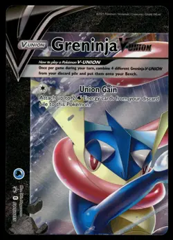 Greninja V-UNION Set of 4 NM SWSH155 SWSH: Sword & Shield Promo Cards Pokemon - Image 1