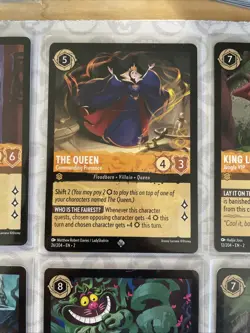 Disney Lorcana Super Rare Job Lot Of 15 Complete Sets 270 Super Rare Cards - Image 3