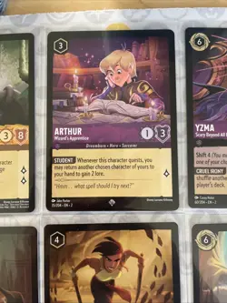 Disney Lorcana Super Rare Job Lot Of 15 Complete Sets 270 Super Rare Cards - Image 5