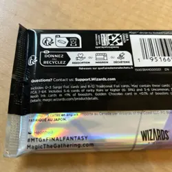 Magic the Gathering MTG Universes Beyond: Final Fantasy Collector Pack fresh - Image 4