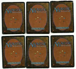 Old land Crads Alpha,Beta,UnlimitedU X6 MTG NOT MINT! - Image 2