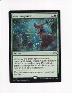 MAGIC THE GATHERING MTG COMMANDER: DUSKMOURN ARACHNOGENESIS - Image 1