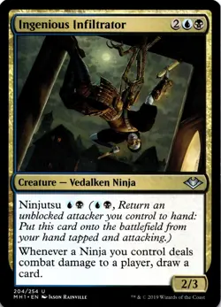 MTG Ingenious Infiltrator | NM | Modern Horizons - Image 1