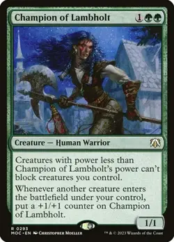 Champion of Lambholt MOC LP MTG - Image 1