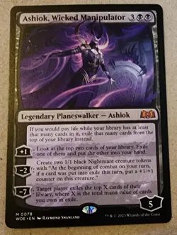 Ashiok, Wicked Manipulator - #78 Regular - Wilds of Eldraine - Mtg - Image 1