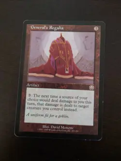 [RARE] General's Regalia - Mercadian Masques: #295, Magic: The Gathering MTG - Image 1