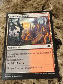 DROSSFORGE BRIDGE Magic the Gathering MTG Modern Horizons 2 - Image 1