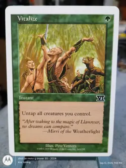 Vitalize Classic MTG Core Set 6th Edition Regular #265 LP Ex Condition - Image 1