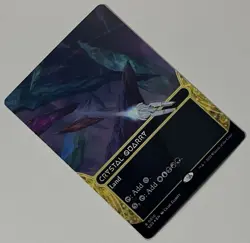 MTG Edge of Eternities: Stellar Sights Crystal Quarry Land RARE FOIL #0010 - Image 2