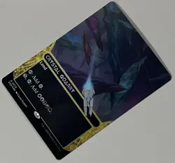 MTG Edge of Eternities: Stellar Sights Crystal Quarry Land RARE FOIL #0010 - Image 3