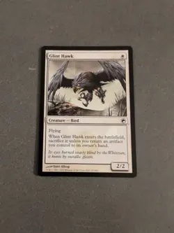 Glint Hawk x1 Scars of Mirrodin White Creature MTG Magic the Gathering - Image 1