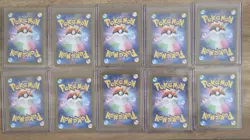 Lot of 10 SAR: Pokemon TCG JPN Glory of Team Rocket Full Art - Image 2