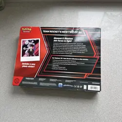 Destined Rivals Pokemon TCG Team Rockets Mewtwo EX Box Sealed In Hand - Image 4