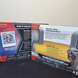 Pokemon Hops Zacian & Mobosstiff Ex Boxes Sealed - Image 3