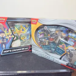 Pokemon Hops Zacian & Mobosstiff Ex Boxes Sealed - Image 5