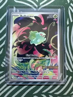 Bulbasaur Mega Evolution 133/132 Black Star Promo Stamped Pokemon TCG - Image 3