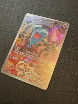 Pokemon TCG Team Rockets Wobbuffet 203 Destined Rivals Promo Near Mint Condition - Image 2