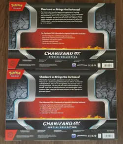 Lot of 2 - Pokemon TCG Charizard ex Special Collection Box - New Factory Sealed - Image 2