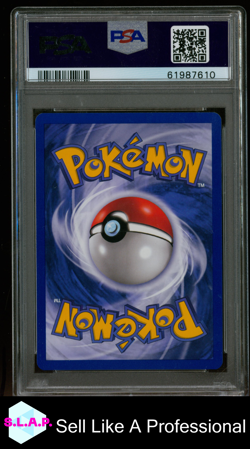 FEUER-ENERGIE 1ST EDITION POKEMON GERMAN 1999 98 PSA 9 - Image 2