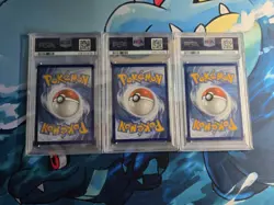 Pokemon Prismatic Set of 3 Promos PSA 10 Vaporeon, (9) Flareon, (9) Jolteon - Image 2