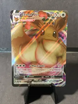 Pokemon TCG Eevee VMAX SWSH087 SWSH Sword & Shield Promo Holo NM/M - Image 1