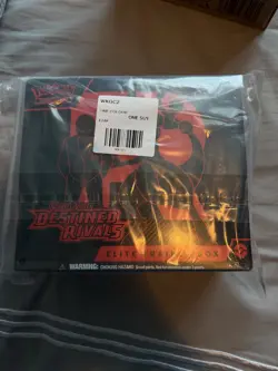 Pokemon TCG Destined Rivals Elite Trainer Box ETB 🔥 sealed ✅ free delivery 🚚 - Image 1
