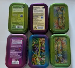 Lot of 6 Pokemon TCG Mini Tins EMPTY Collectible Storage Cases Eeveelutions - Image 2