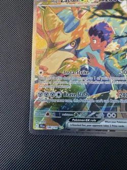 Pokemon TCG Hop’s Zacian EX 186/159 Journey Together Ultra Rare - Image 5