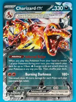 Pokemon - Charizard ex 125/197 [Obsidian Flames Set] *Near Mint - NM* - Image 1