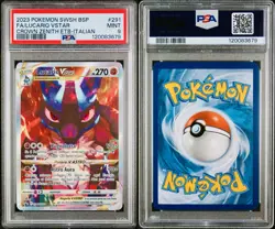 POKEMON PSA 9 LUCARIO VASTRO FULL ART SWSH291 PROMO ZENIT REGALE ITALIANO 2023! - Image 3