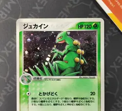 Pokemon Sceptile 003/055 1st Edition Holo EX Ruby & Sapphire 2003 Japanese - Image 3