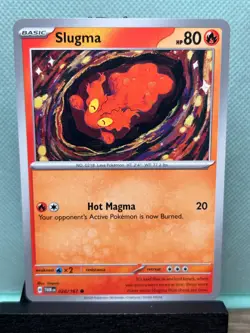 Pokemon TCG: Slugma 28/167, Twilight Masquerade - Image 1